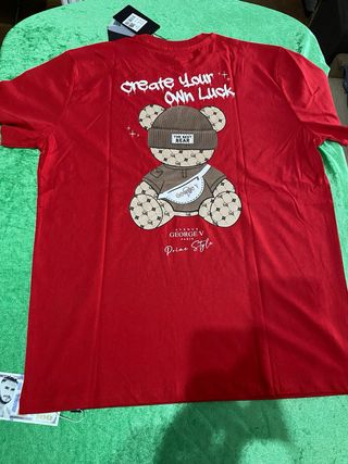 Camiseta George V Blanca Tallas S-XXL