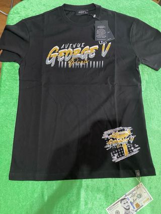 Camiseta George V Blanca Tallas S-XXL