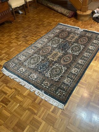 Tappeto persiano in seta