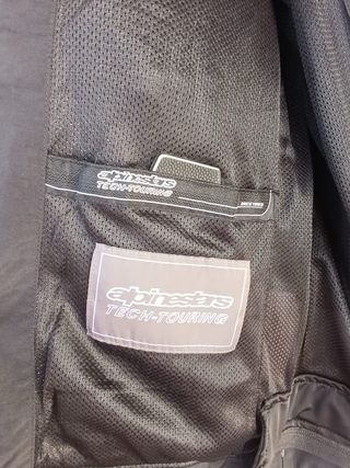Chaqueta Alpinestars Gris y Negra