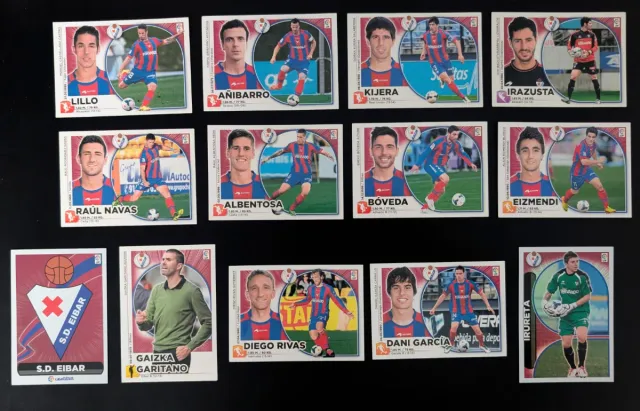 13 Cromos Liga 2014-2015 S.D Eibar