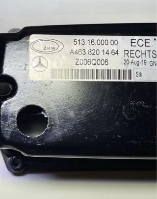 Pilotos traseros Derecho Mercedes Benz Clase G