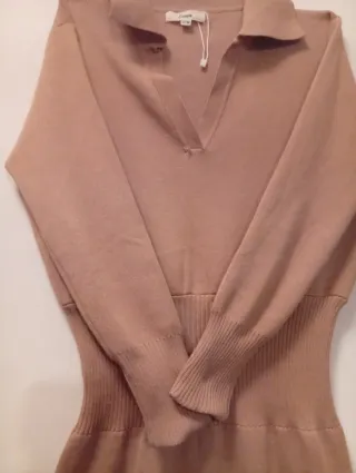 Vestido Bynou Beige Talla m