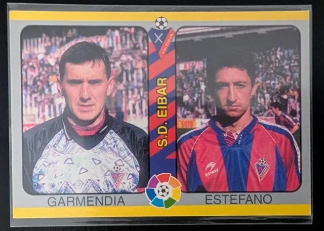 5 Cromos Liga 1995-1996 S.D Eibar (2° División)
