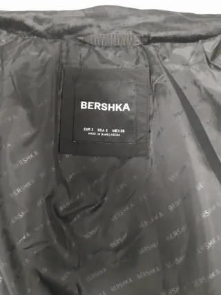 Cazadora acolchada hombre negra