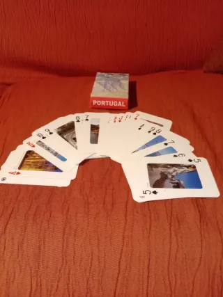 BARAJA DE CARTAS DE POKER PORTUGAL NAIPES