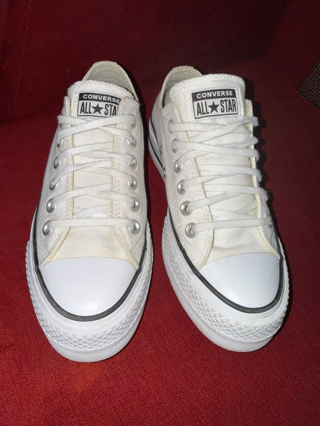 Converse Blancas Talla 36 Seminuevas