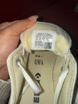 Converse Blancas Talla 36 Seminuevas