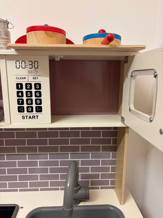 Cocinita- cocina de Juguete Madera estilo IKEA