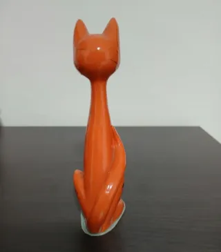 Gato de cerámica.
Festival San Telmo, tuy, 1977.