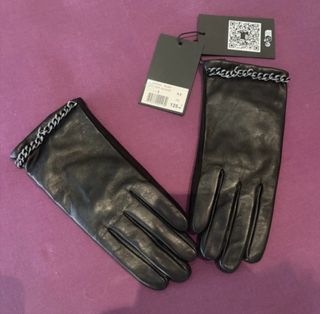 Guantes de piel The Kooples Talla 8.5