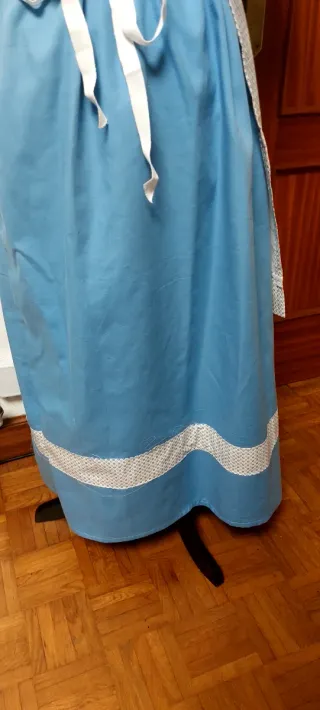 Traje de casera adulto 95cm de largo