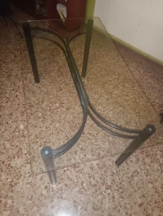 Rebajada!!!Preciosa Mesa de comedor cristal