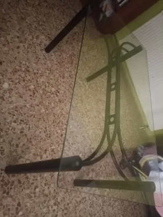 Rebajada!!!Preciosa Mesa de comedor cristal