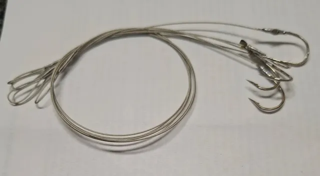 Anzuelos de pesca con cable de acero