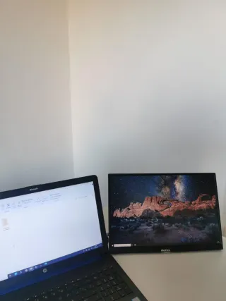 Monitor portátil táctil HD 16" 1920x1200 NUEVO