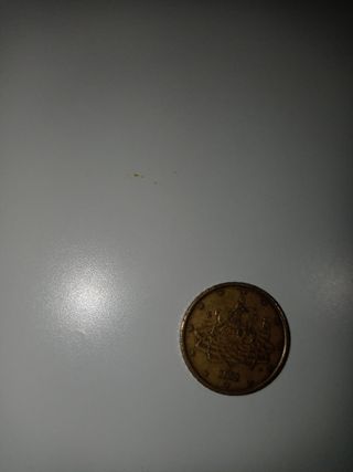 Moneda 0,50 cm 2002 Italia