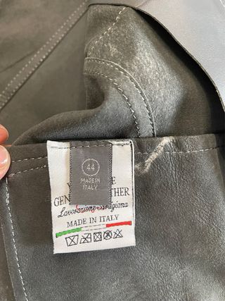 Giubbotto in pelle Salvatore Santoro
