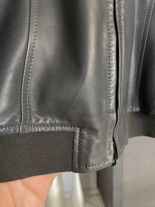 Giubbotto in pelle Salvatore Santoro