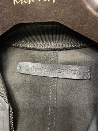 Giubbotto in pelle Salvatore Santoro