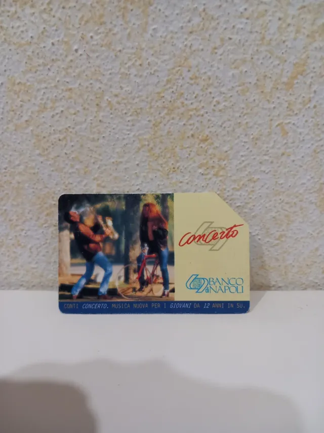 Scheda Telefonica Telecom Caffe' Concerto 