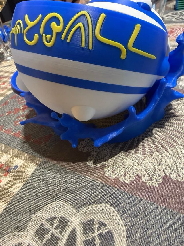 Deckbox personalizado azul y blanco