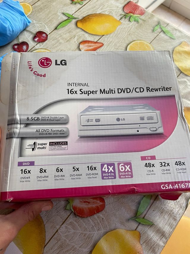 LG 16x Super Multi DVD/CD Rewriter Interno