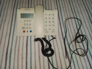Teléfono fijo Telefonica blanco