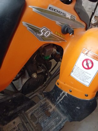 Quad infantil GOES XS 50 Naranja