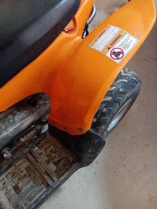 Quad infantil GOES XS 50 Naranja