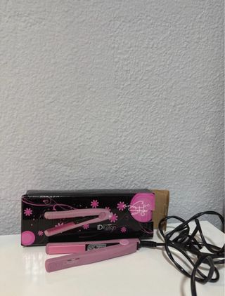 Plancha de pelo mini rosa