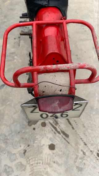 Moto Guzzi Clásica - Velocímetro