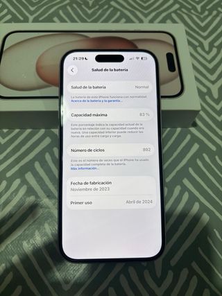 iPhone 15 256 GB Rosa