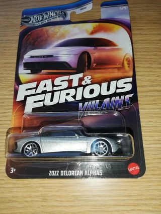 Hot Wheels Fast & Furious 2022 Delorean Alphas