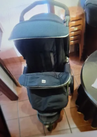 Carrito de bebé 3 piezas