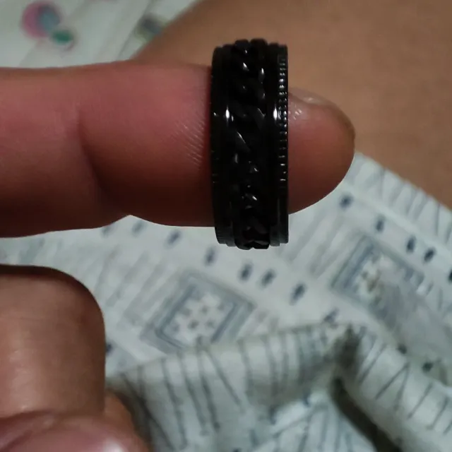 3 Anillos Milacolato 8mm Negros