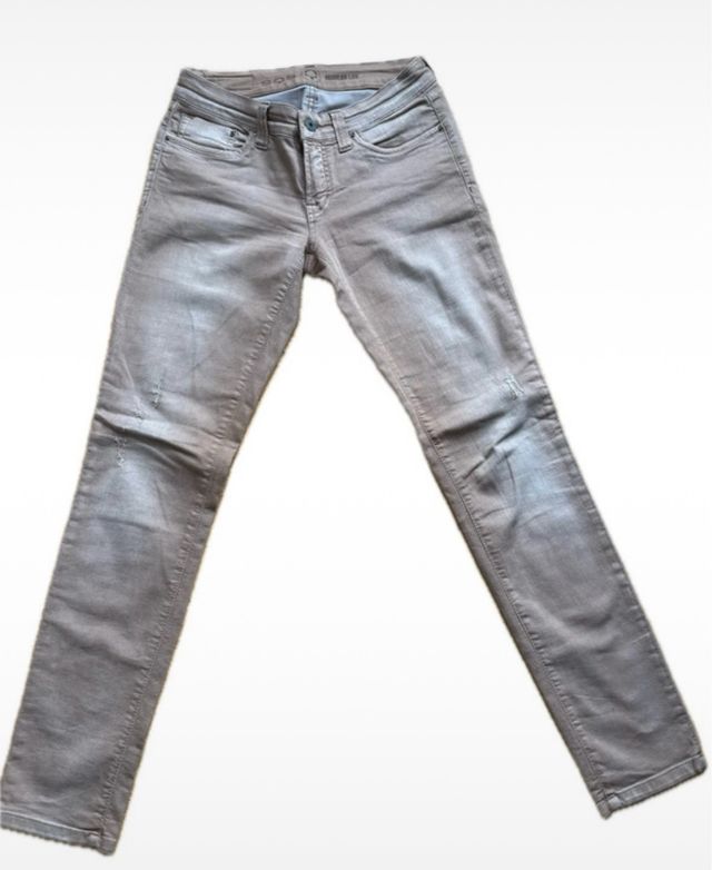 Jeans SOS Regular Low Beige Marrón Claro 