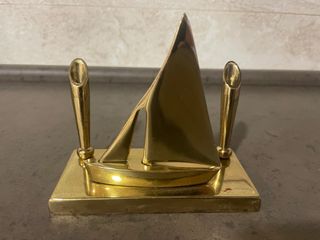 Porta bolígrafos Pluma Soporte Barco