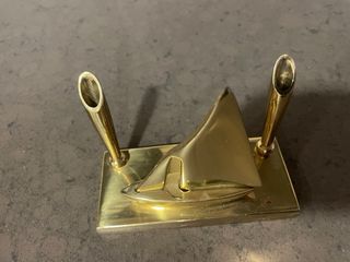 Porta bolígrafos Pluma Soporte Barco