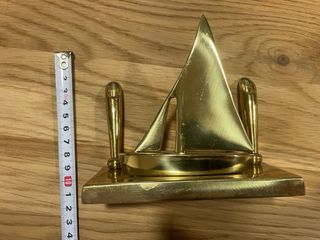 Porta bolígrafos Pluma Soporte Barco