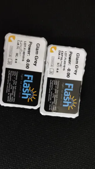 Lentillas Glam Grey Cosplay Halloween