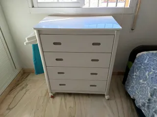 Mueble cambiador  bebé.