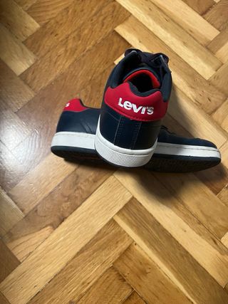 Zapatillas Levi's Azul/Rojo Talla 37