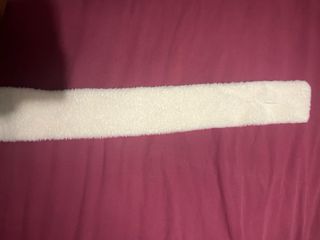 Sciarpa donna ecopelliccia bianca