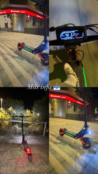 Patinete eléctrico espectacular