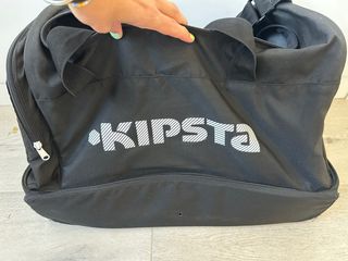 Bolsa de deporte Kipsta negra