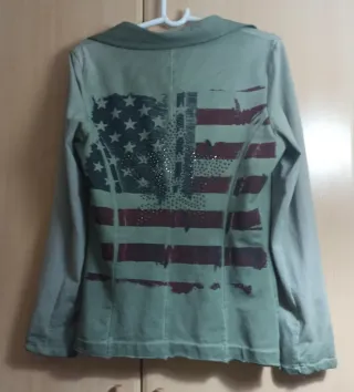 Americana informal verde