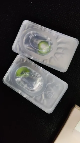 Lentillas verdes Cosplay disfraz