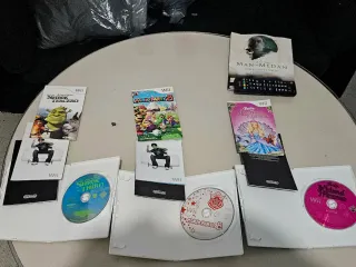 Lote 3 juegos Wii: Shrek Tercero, Mario Party 8, B