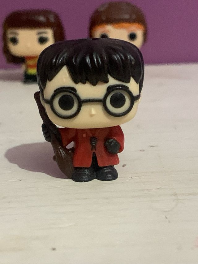 4 Funkos Harry Potter Kinder Joy